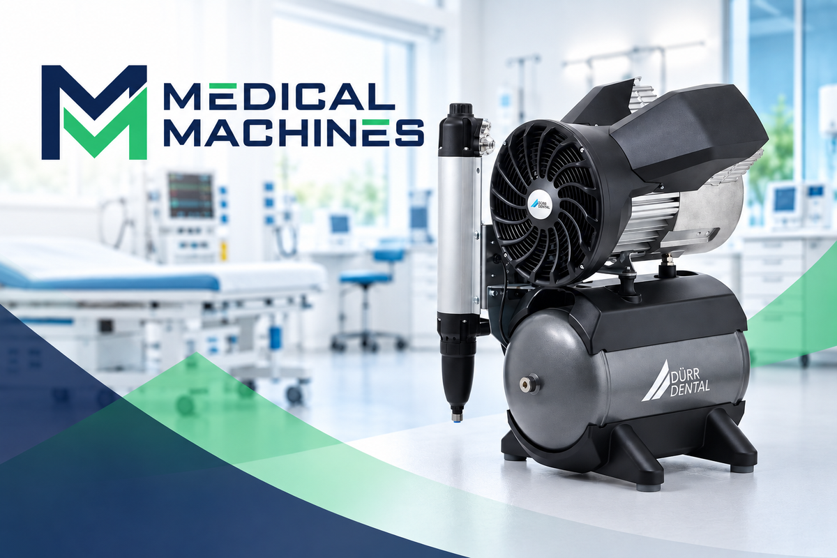 Dürr Dental oil-free air compressor supplied by Medical Machines Ireland